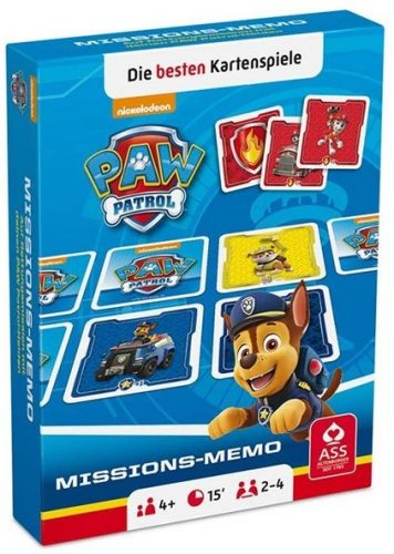 Paw Patrol -Mancs Őrjárat- Missions Memória kártyajáték