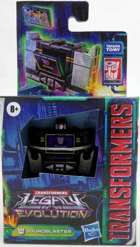 Transformers Legacy Evolution Core Class Action figura Soundblaster