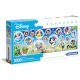 Clementoni Panoráma puzzle Disney MESEHŐSÖK 1000db-os