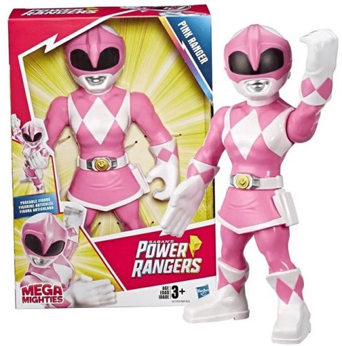 Power Rangers -Pink Ranger Mega Mighties figura- 25cm