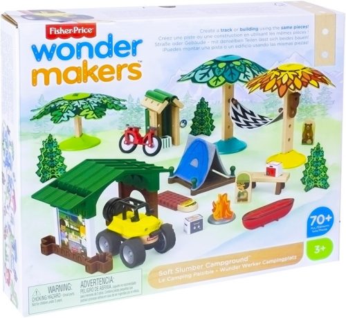 Fisher Price fa camping játékszett