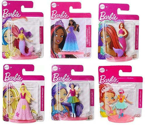 Barbie mini figurák többféle