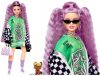Barbie® Extra Fashion baba hullámos levendula hajjal ,kiegészítőkkel