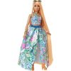 Barbie Extra Fancy baba kék divatos ruhával vagány kiegészítőkkel