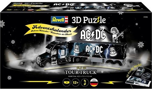 Revell AC/DC 3D puzzle adventi naptár kamion
