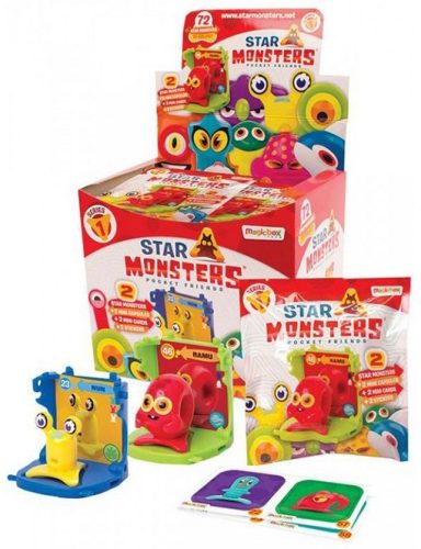 Star Monsters Pocket Friends Series 1 meglepés tasak