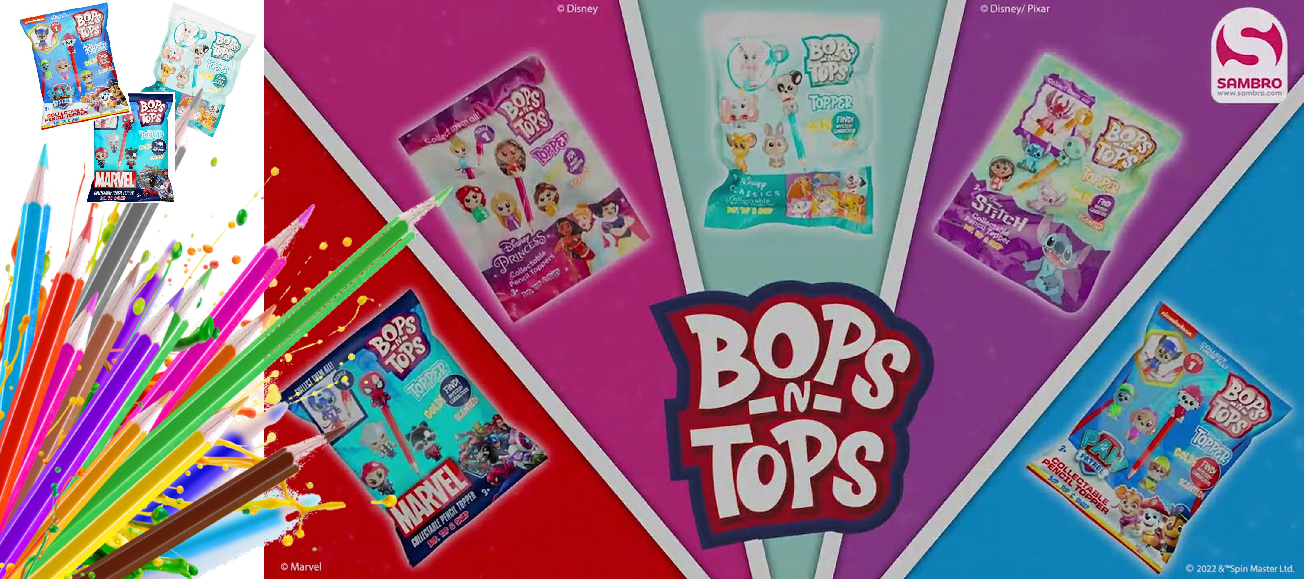 Bops-N-Tops meglepetés figurák